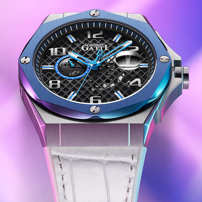 Mont Calibre Black Cosmos Series Automatic Watch