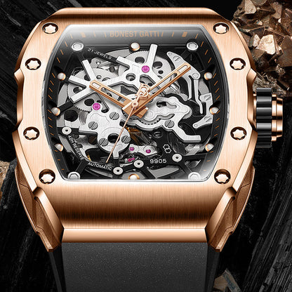 Mont Calibre  Rose Gold Extreme Series Automatic Watch