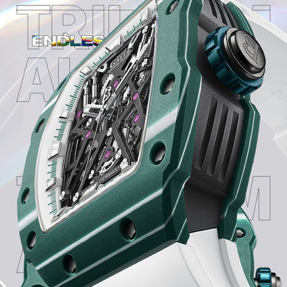 Mont Calibre Red Carbon Fiber Series Automatic Watch