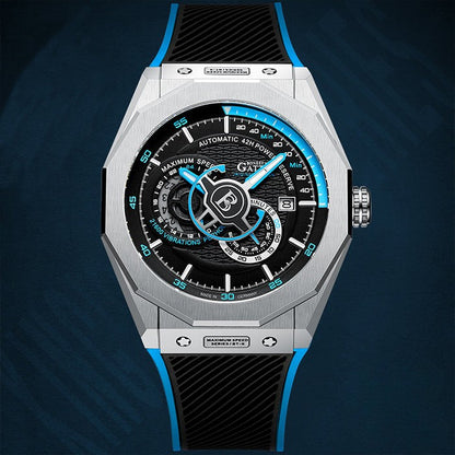 Mont Calibre Blue Speed Series Automatic Watch