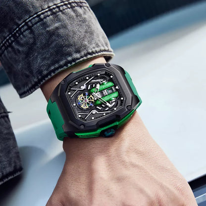 Redline X Men's Luxury Skeleton Watch