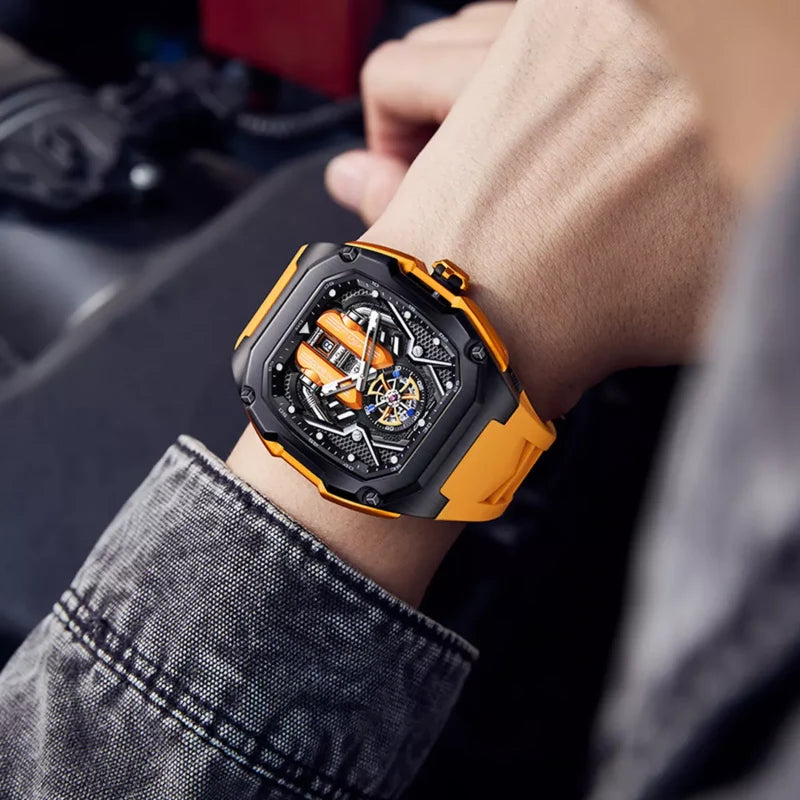 Redline X Men's Luxury Skeleton Watch