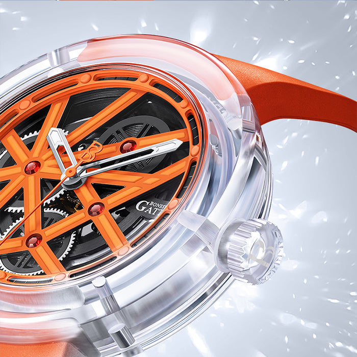 Mont Calibre Red Exoskeleton Series Automatic Watch