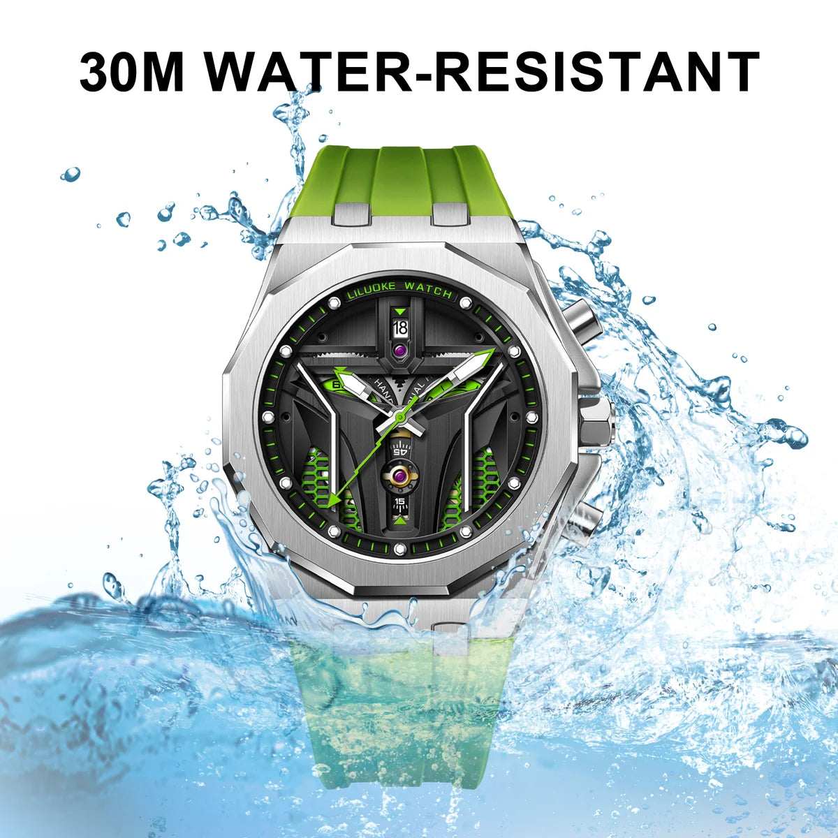 Inferno X Men's Luxury Automatic Wristwatch