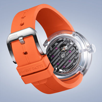 Mont Calibre Red Exoskeleton Series Automatic Watch