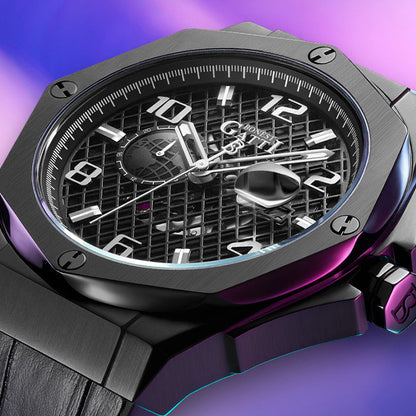 Mont Calibre Black Cosmos Series Automatic Watch