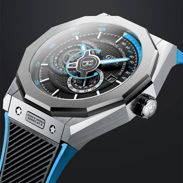 Mont Calibre Blue Speed Series Automatic Watch