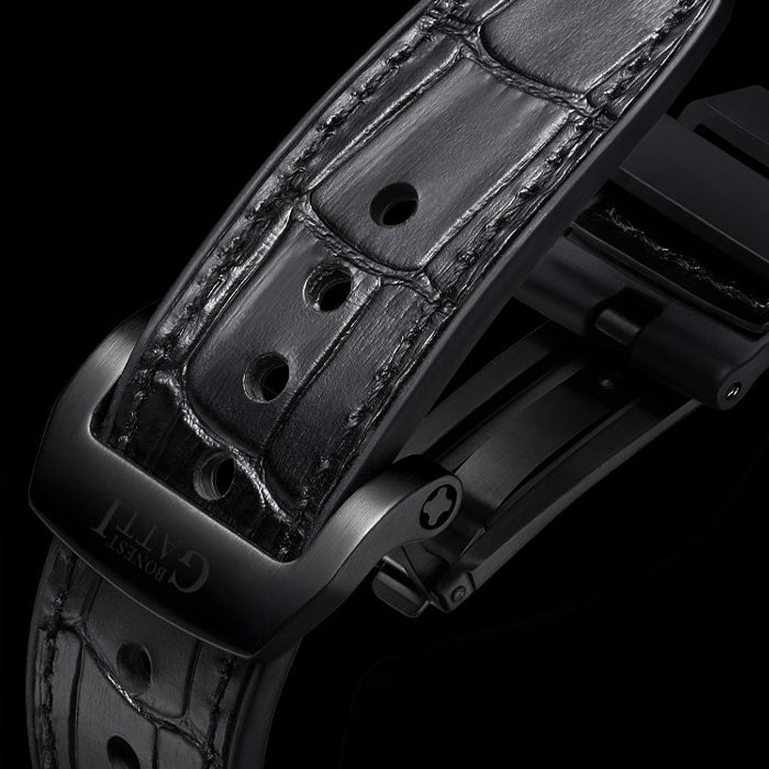 Mont Calibre Black Cosmos Series Automatic Watch