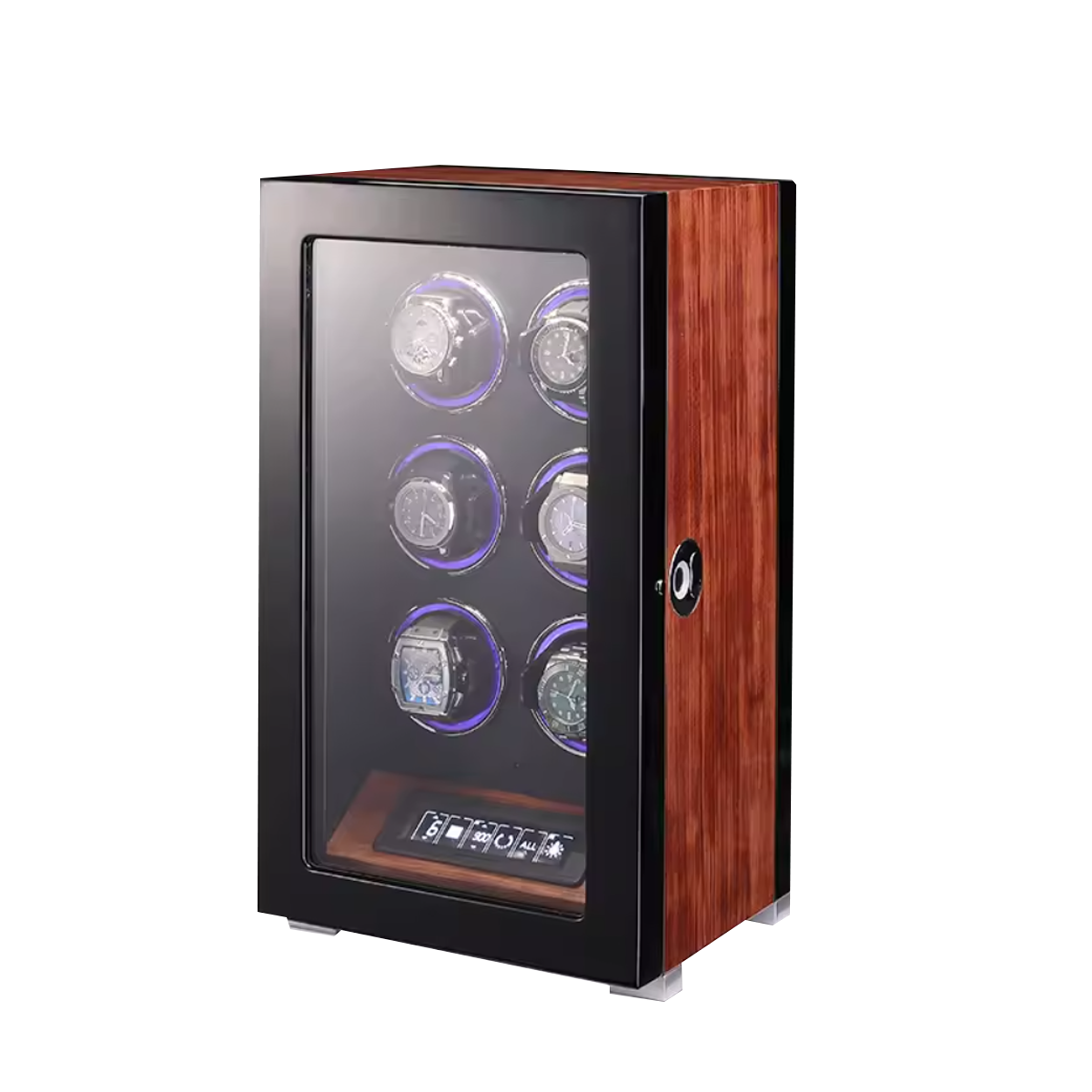 MINEESI F Series 6-Slot Luxury Automatic Watch Winder