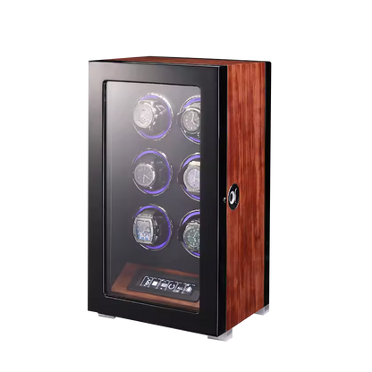 MINEESI F Series 6-Slot Luxury Automatic Watch Winder