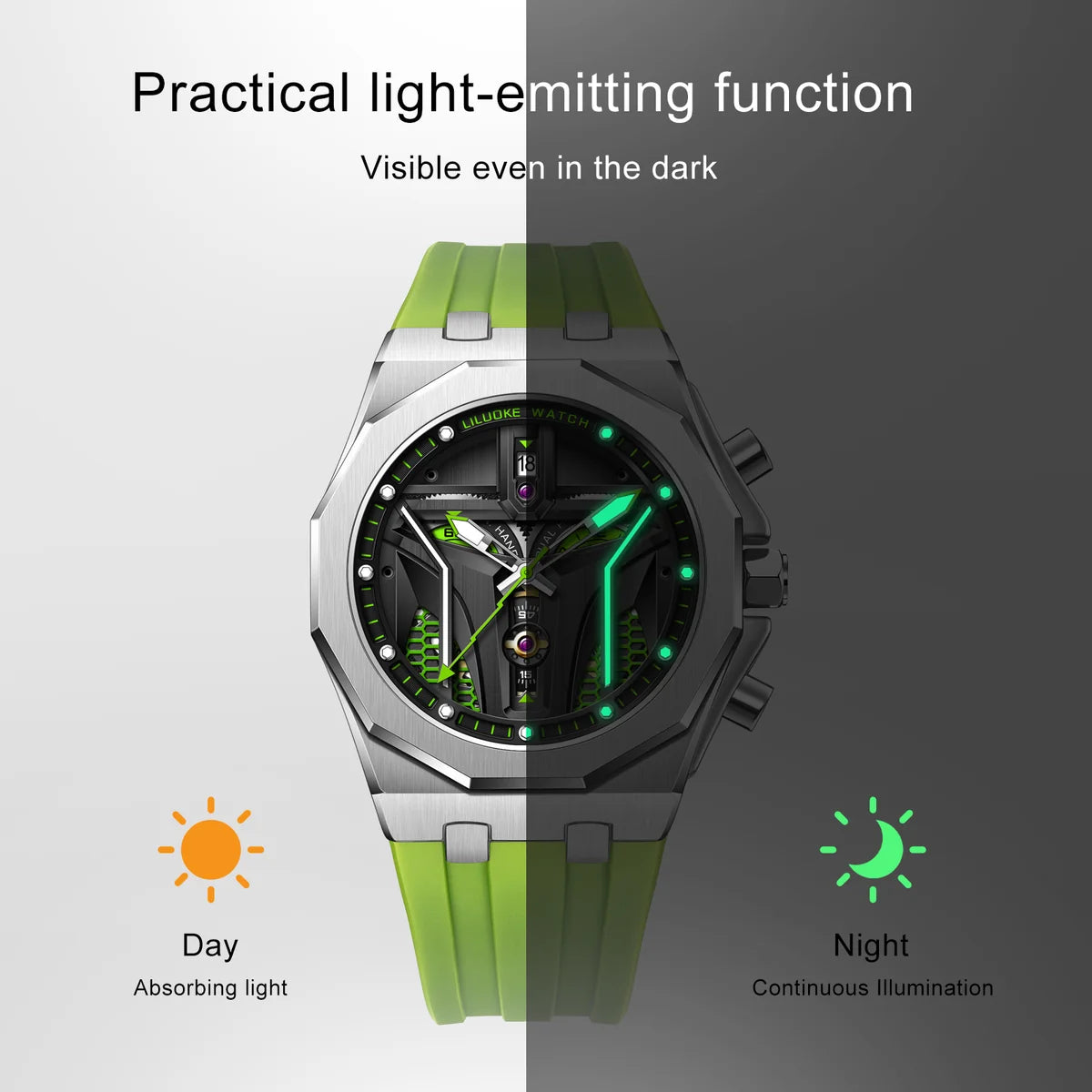 Inferno X Men's Luxury Automatic Wristwatch