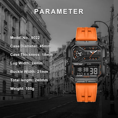 TurboCore Men's Luxury Digital Chronograph