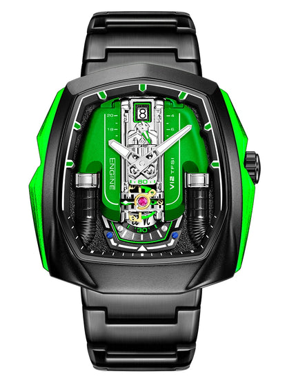 TurboEngine Men's Sports Wristwatch