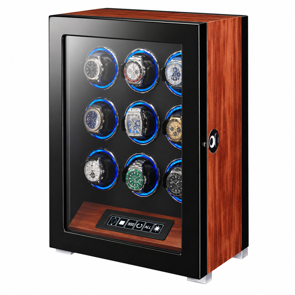 MINEESI F Series 9-Slot Smart Automatic Watch Winder