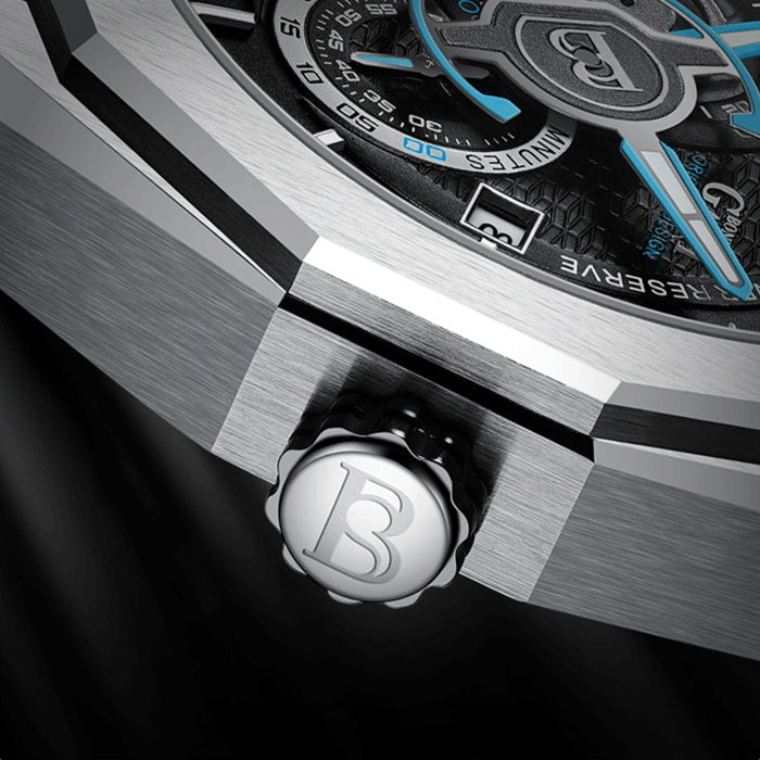 Mont Calibre Blue Speed Series Automatic Watch