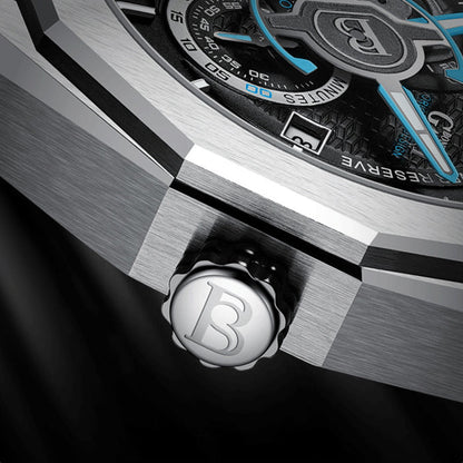 Mont Calibre Blue Dynamic Series Automatic Watch