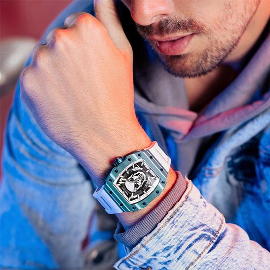Mont Calibre Green Carbon Fiber Series Automatic Watch