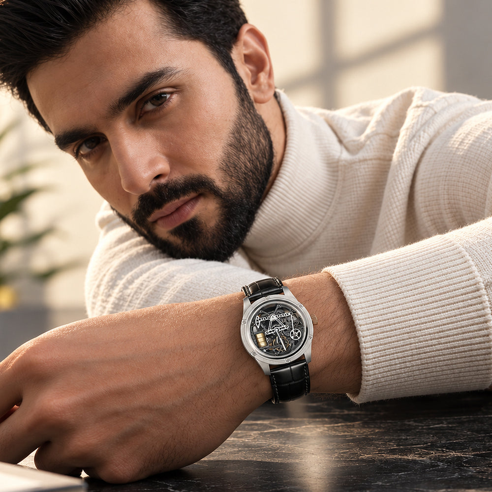 Oil Well Classic Men's Automatic Watch