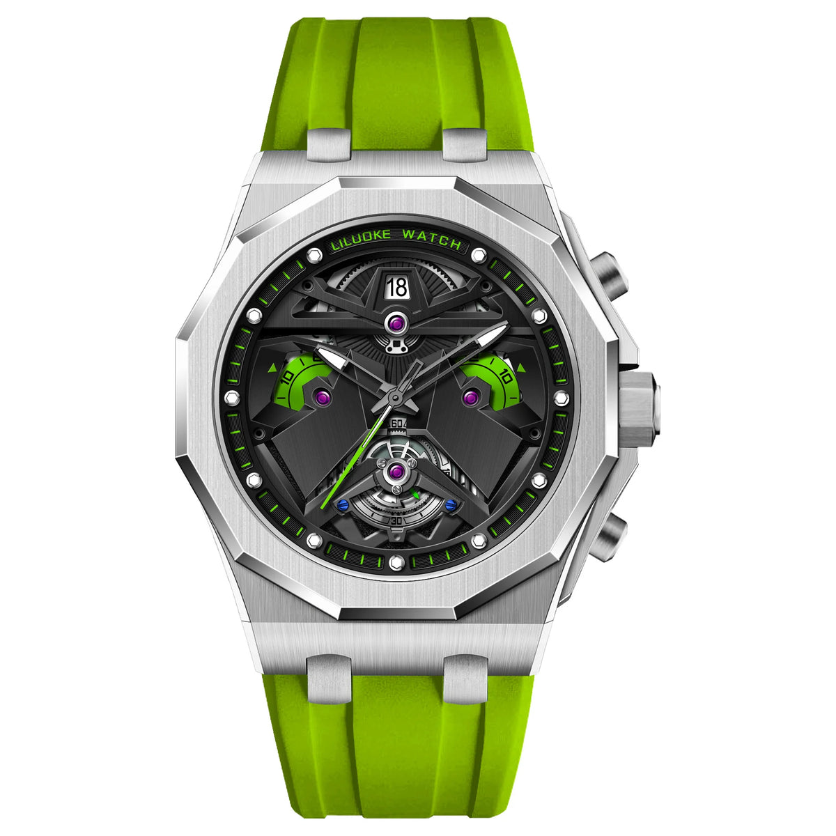Imperial Core Men's Luxury Skeleton Wristwatch