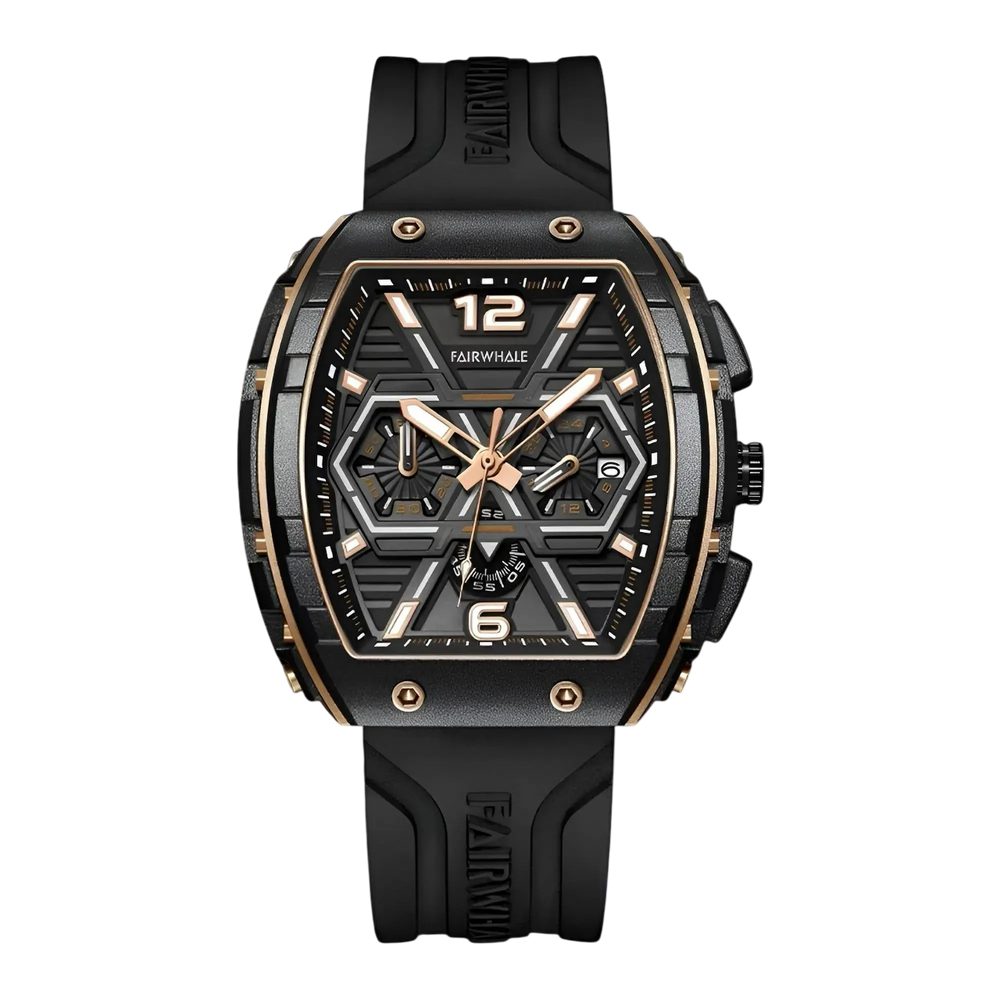 CLIREDOX Vintage  Royal Skeleton Automatic Watch