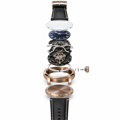 In-House Skeleton Watch Factory | Rose Gold New Classic OEM