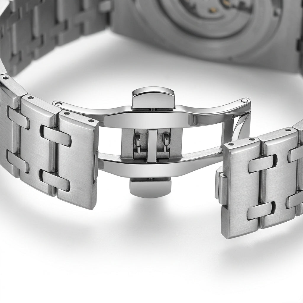 TOURVION Royal Skeleton Automatic Watch