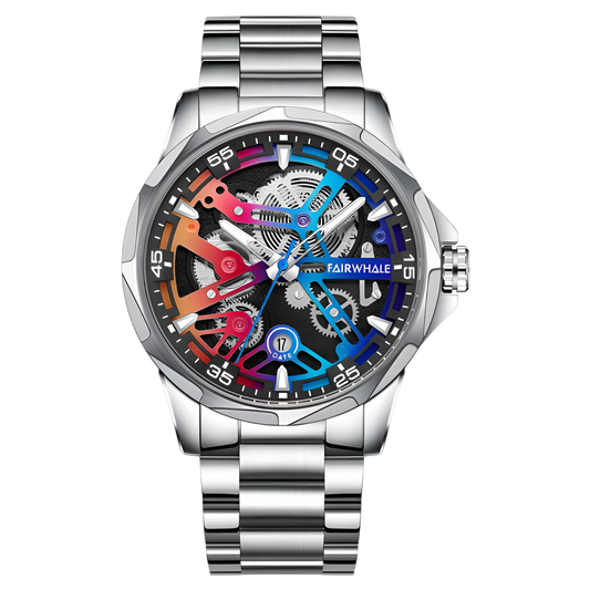 CALVORIX Royal Skeleton Automatic Watch