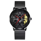 Black mesh bracelet