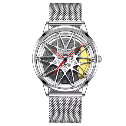 RimForge Men's Luxury Car Wheel Watch