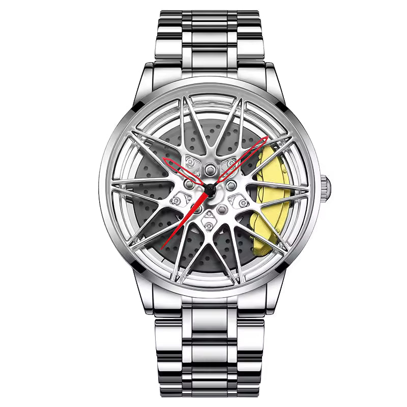RimForge Men's Luxury Car Wheel Watch