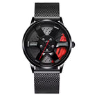 Black mesh bracelet