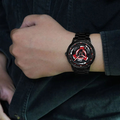 Crimson Torque Men's Luxury Wristwatch