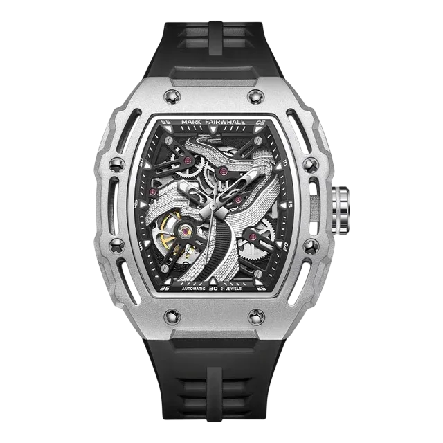 LUXORVAN Royal Skeleton Automatic Watch