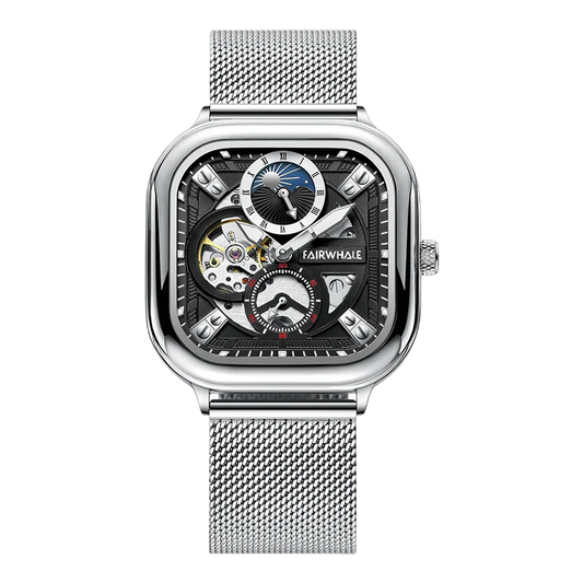 ANERION Royal Skeleton Automatic Watch
