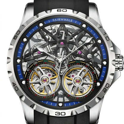 DUALVEX Royal Skeleton Automatic Watch