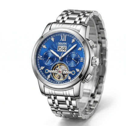 TOURVION Royal Skeleton Automatic Watch