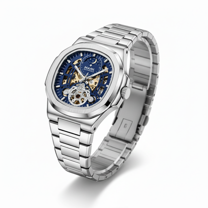 LUNASKEL Royal Skeleton Automatic Watch