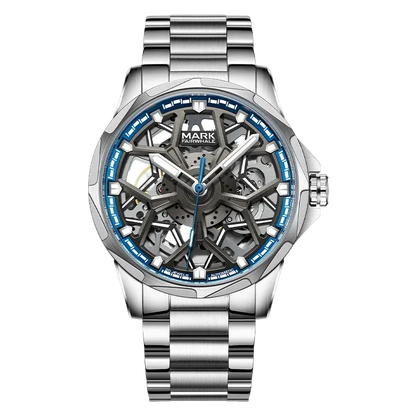 AURENX Royal Skeleton Automatic Watch