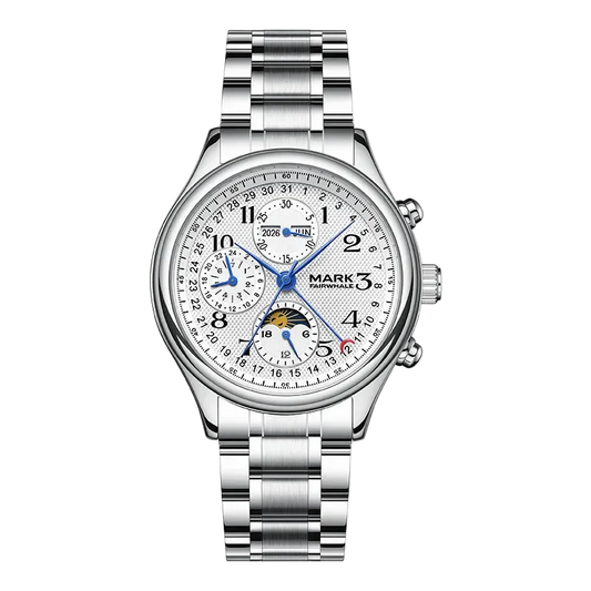 AUREON Royal Skeleton Automatic Watch