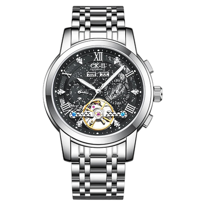 LUMIVEX Royal Skeleton automatic watch