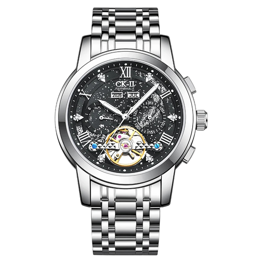 LUMIVEX Royal Skeleton automatic watch