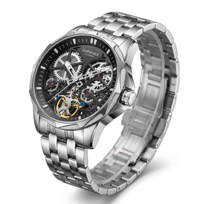 TURVEX Royal Skeleton Automatic Watch