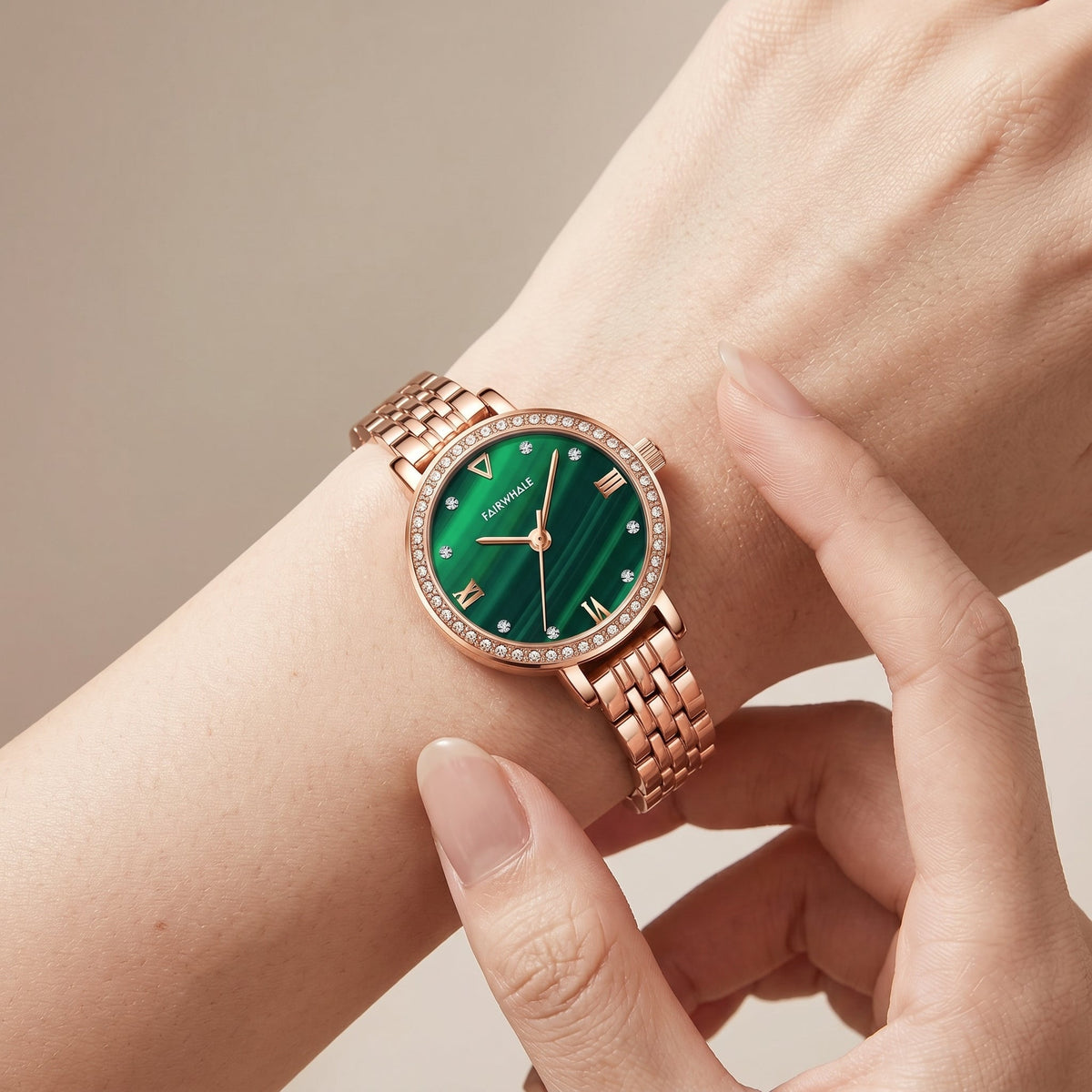 LUNAERA Royal Skeleton Automatic Women's Quartz Watch