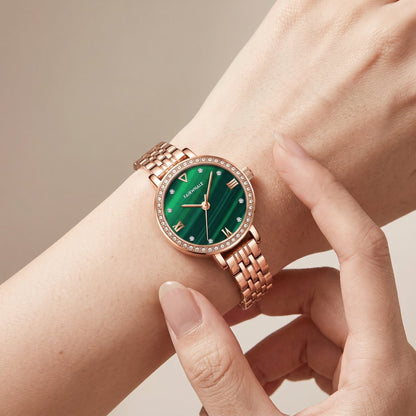 LUNAERA Royal Skeleton Automatic Women's Quartz Watch