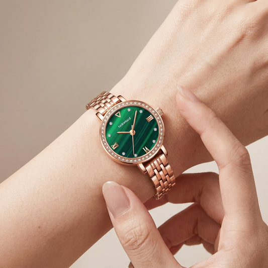 LUNAERA Royal Skeleton Automatic Women's Quartz Watch