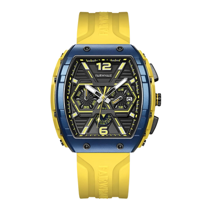 CLIREDOX Vintage  Royal Skeleton Automatic Watch