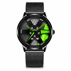 Green mesh bracelet