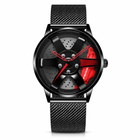 Red mesh bracelet
