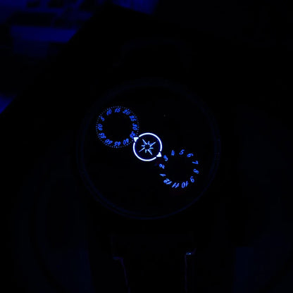 Dark Black World Map Wandering Hour