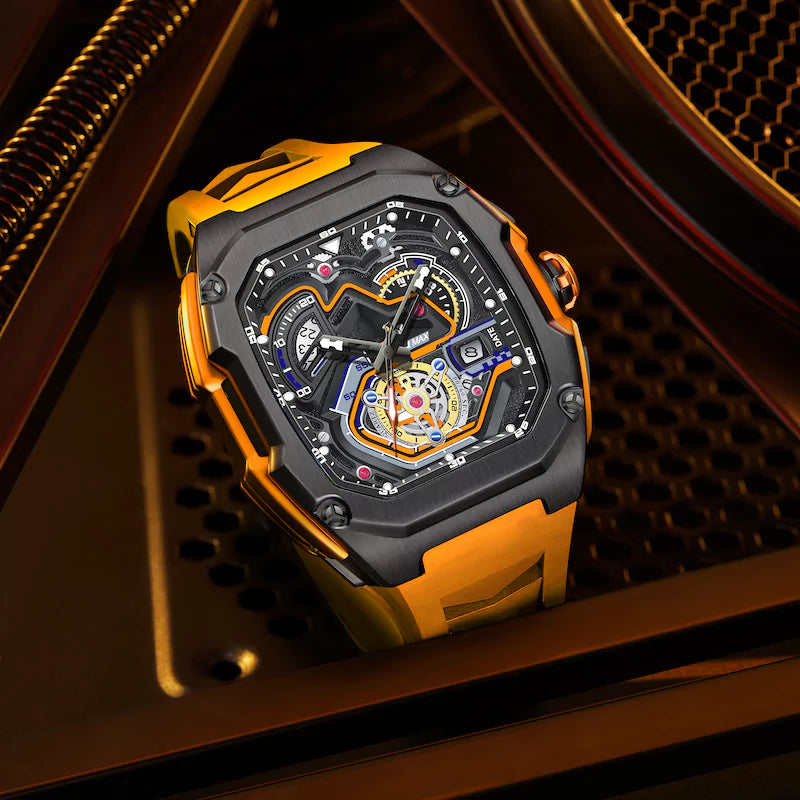 ApexCore Men's Luxury Skeleton Watch